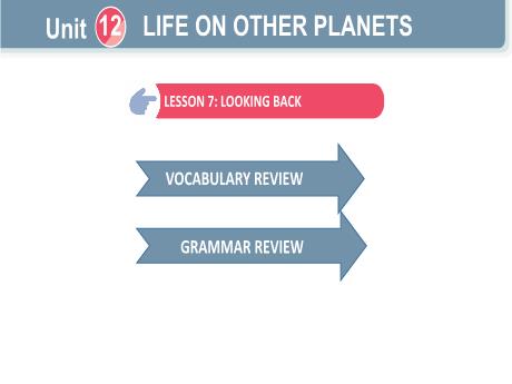 Bài giảng Tiếng Anh Lớp 8 Global success - Unit 12: Life on other planets - Lesson 7: Looking back and project