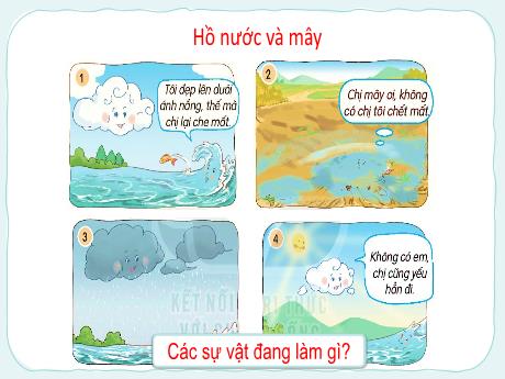 Bài giảng Tiếng Việt Lớp 2 (Kể chuyện) Sách Kết nối tri thức - Bài 3: Hồ nước và mây