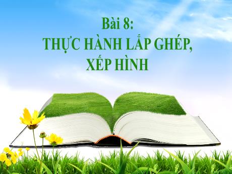 Bài giảng Toán 1 - Bài 8: Thực hành lắp ghép, xếp hình - Trường Tiểu học Lý Học