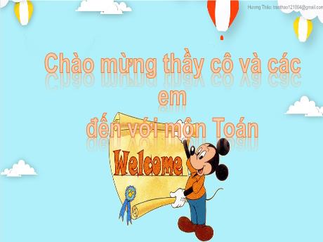 Bài giảng Toán 2 - Bài 72: Ôn tập hình học - Trường Tiểu học Tam Cường