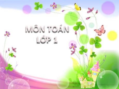 Bài giảng Toán Lớp 1 - Chủ đề 6 - Bài 21: Số có hai chữ số - Trường Tiểu học Vĩnh Phong-Tiền Phong