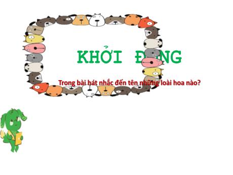 Bài giảng Mĩ thuật 4 - Bài 4: Sắc hoa quê hương (T1) - Trường Tiểu học Sơn Long