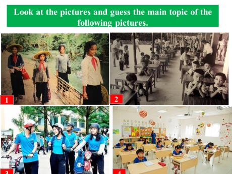 Bài giảng Tiếng Anh 9 - Unit 5: Viet Nam now and then - Lesson 1 - Trường THCS Trần Kim Xuyến