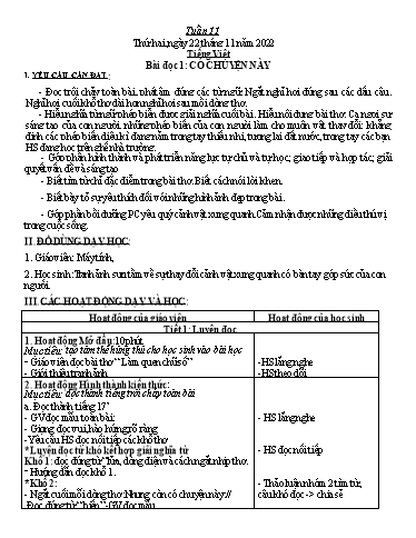 Kế hoạch bài dạy các môn Lớp 2 - Tuần 10 - Năm học 2022-2023 - Đinh Thị Thể