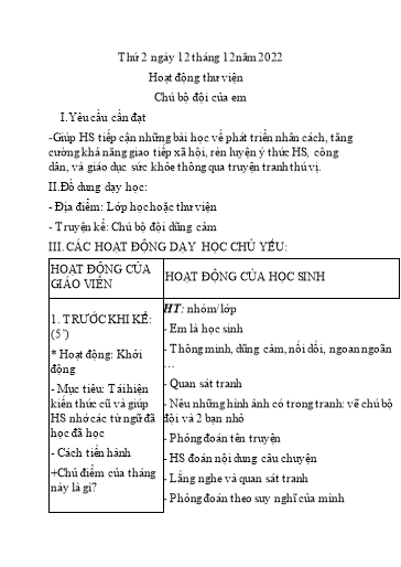 Kế hoạch bài dạy Kĩ thuật 4+5 - Tuần 14 - Năm học 2022-2023 - Nguyễn Thị Kim Anh