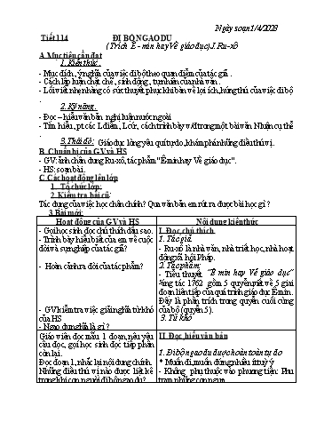 Kế hoạch bài học các môn học Lớp 8 - Tuần 29 - Năm học 2022-2023 - Trường THCS Trần Kim Xuyến