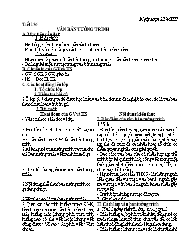 Kế hoạch bài học các môn học Lớp 9 - Tuần 32 - Năm học 2022-2023 - Trường THCS Trần Kim Xuyến
